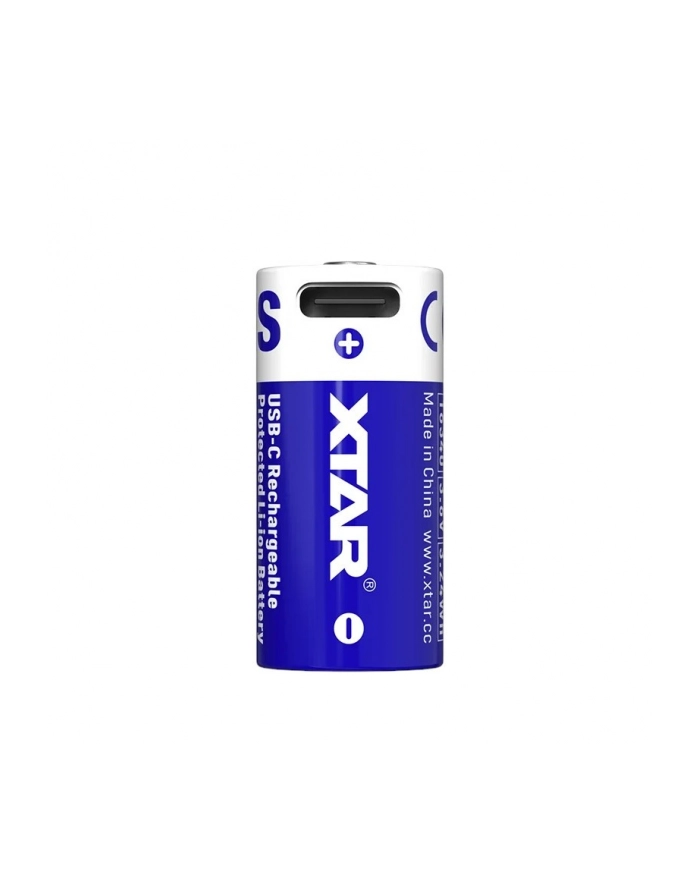 xtar Akumulator 16340/R-CR123 3,7V Li-ion 900mAh USB-C z zabezpieczeniem główny