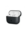PITAKA Aramid Fiber Magnetic Case black/gray AirPods 4 - nr 1