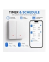 qoltec Inteligentny 2-kanałowy włącznik wyłącznik światła | Wi-Fi | Timer - nr 8