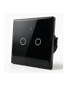 qoltec Inteligentny dotykowy 2-kanałowy włącznik wyłącznik światła | Wi-Fi | Timer - nr 1