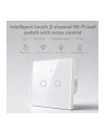 qoltec Inteligentny dotykowy 2-kanałowy włącznik wyłącznik światła | Wi-Fi | Timer - nr 2