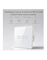 qoltec Inteligentny dotykowy 3-kanałowy włącznik wyłącznik światła | Wi-Fi | Timer | Tuya - nr 2