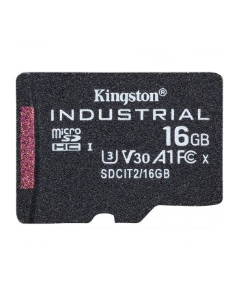 kingston Karta microSD 16GB CL10 UHS-I Industrial bez adaptera nr 2