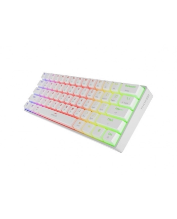 natec Klawiatura Genesis THOR 660 G2 US RGB biała