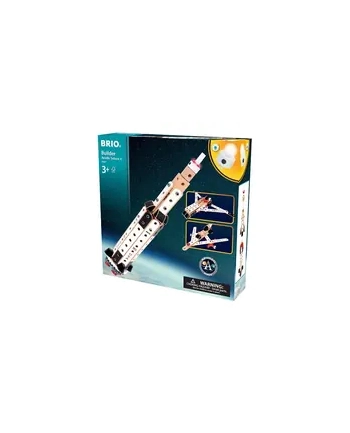 Brio Klocki Drewniane Rakieta Apollo 63460700 91 El.