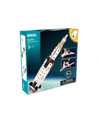 Brio Klocki Drewniane Rakieta Apollo 63460700 91 El.