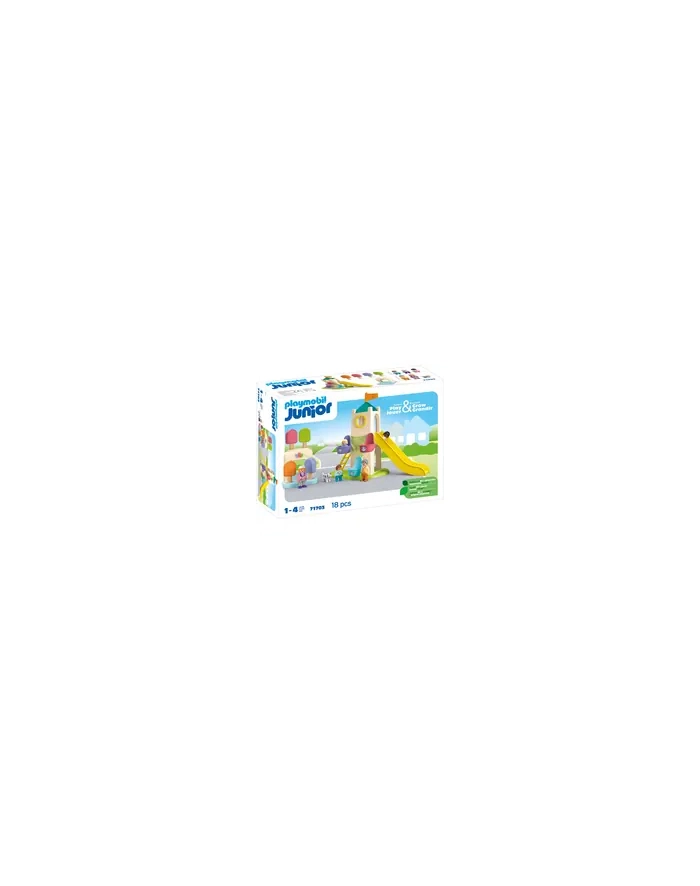 Playmobil 71703 Junior Wieża Przygód I Budka Lodami główny