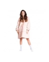 Cozy Noxxiez Bluza Koc Oversize Pudrowy Róż Ch357 Noxxiez_Ch357 - nr 1