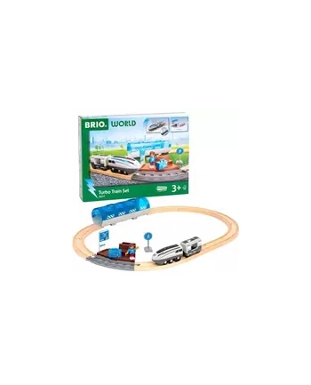 Brio Ravensburger World Zestaw Turbo Pociągu nr 1