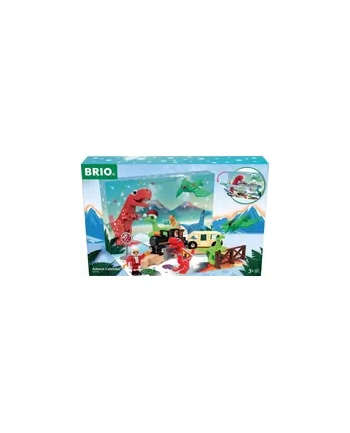 Brio Kolejka Kalendarz Adwentowy Dino Z Dinozaurami 36120 nr 1