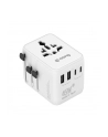 crong World Travel Adapter GaN 45W UK/EU/US/AU biały - nr 1
