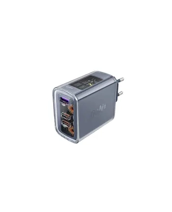 Acefast Ładowarka Sieciowa A45 2X Usb C 1Xusb A 65W Pd Szara