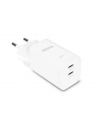 dicota Ładowarka GaN 65W 2xUSB-C biała - nr 1