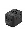 crong World Travel Adapter GaN 45W UK/EU/US/AU czarny - nr 2