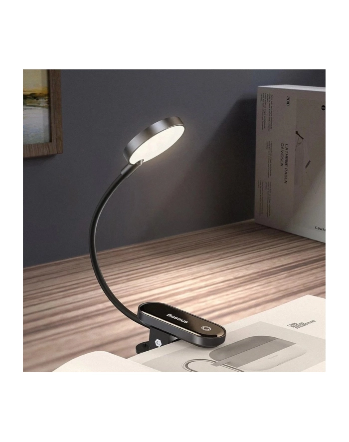 baseus Lampka akumulatorowa z klipsem USB 3W MINI CLIP główny