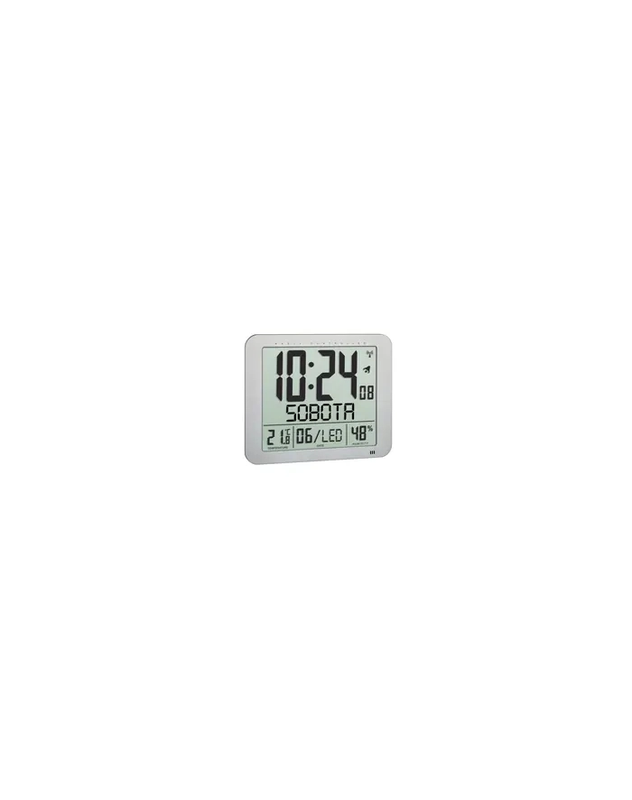 Tfa Zegar Elektroniczny 60.4516 Ścienny Biurowy Sterowany Radiowo Dcf Z Termohigrometrem Duży 25 Cm (9816030634) główny