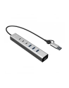 i-tec Hub USB-C/USB-A Metal Hub 6 port 3xUSBc/3xUSBa - nr 11