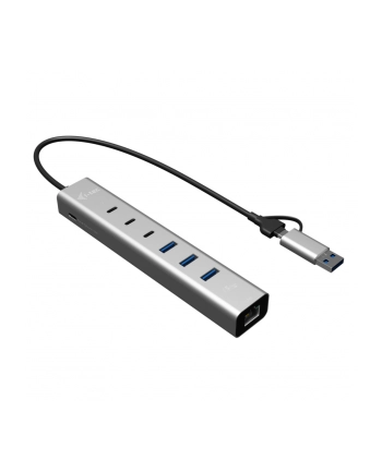 i-tec Hub USB-C/USB-A Metal Hub 6 port 3xUSBc/3xUSBa