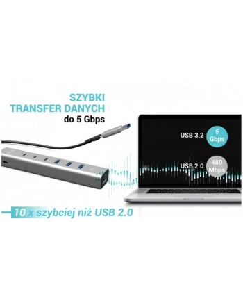 i-tec Hub USB-C/USB-A Metal Hub 6 port 3xUSBc/3xUSBa