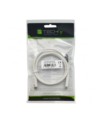 Techly ICOC-MU4-20G240W2 kabel USB USB4 Gen 2x2 2 m USB C Biały nr 1