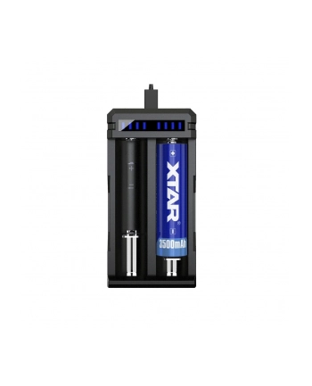 Ładowarka do akumulatorów Li-ion 18650 USB-C XTAR SC2 nr 1