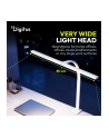 digitus Lampa biurkowa LED, 80 cm, 2400 lm, 16 W, temp. barw 3000K-6500K, biała - nr 13