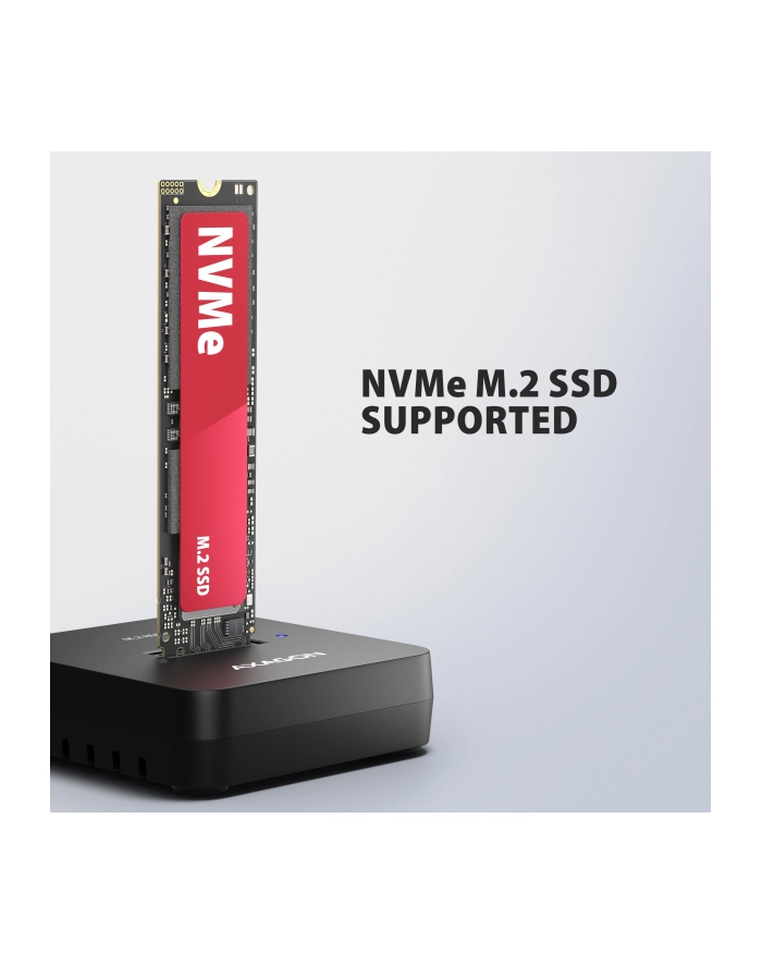 axagon Stacja dokująca USB-C 3.2 Gen 2 - ADSA-M2C11L 1xNVMe M.2 10Gbps główny