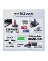 axagon Stacja dokująca USB-C 3.2 Gen 2 ADSA-M2C11 ALU- 1xNVMe /SATA M.2 10Gbps - nr 34