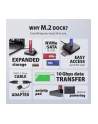 axagon Stacja dokująca USB-C 3.2 Gen 2 ADSA-M2C11 ALU- 1xNVMe /SATA M.2 10Gbps - nr 4