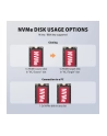 axagon Stacja dokująca USB-C 3.2 Gen2x2 - 2 x NVMe M.2 20Gbps ADSA-M2C22L - nr 10