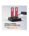 axagon Stacja dokująca USB-C 3.2 Gen2x2 - 2 x NVMe M.2 20Gbps ADSA-M2C22L - nr 19