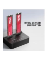 axagon Stacja dokująca USB-C 3.2 Gen2x2 - 2 x NVMe M.2 20Gbps ADSA-M2C22L - nr 54