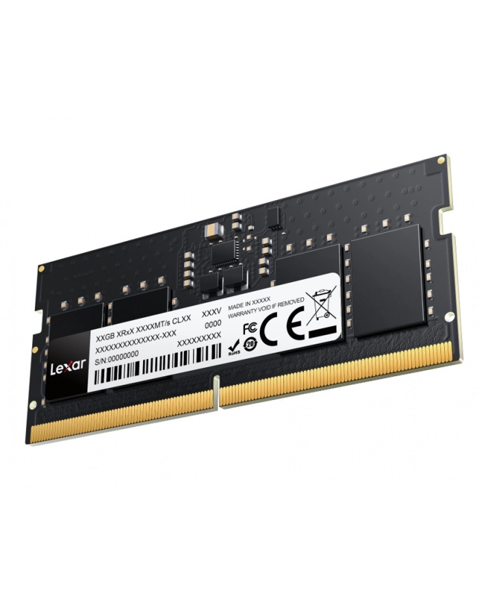 lexar Pamięć do laptopa DDR5 SODIMM   8GB(1* 8GB)/4800  CL40 główny