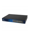 Allnet Switch 240W Fanless 19'' Rack (SG8018P) 16 POE Port 10/100/1000TX + 2xSFP - nr 4