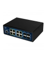 Allnet Przełącznik przemysłowy 12x GbE, 8x PoE, 240W (SGI8112PMJ) - nr 1