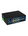 Allnet Przełącznik przemysłowy 12x GbE, 8x PoE, 240W (SGI8112PMJ) - nr 6