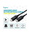 digitus Kabel optyczny HDMI AOC zbrojony, typ A M/M, Ultra HD, 8K 60Hz, czarny, 50m - nr 3