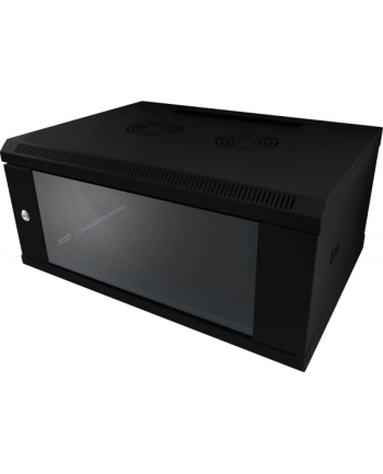 Allnet All-Smc6622Schwarz - 22U Wall Mounted Rack 50 Kg Black Steel Passive (ALLSMC6622SCHWARZ) nr 1