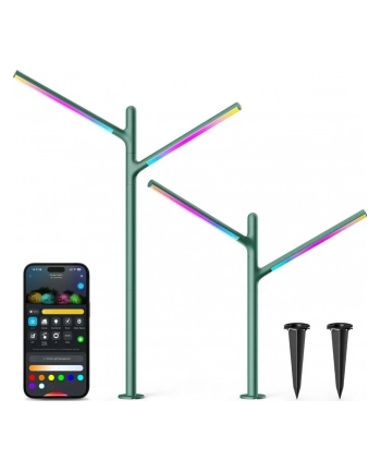 Ogrodowe oświetlenie LED Govee H7086 RGBICWW, RGBWW, 1100 Lm, 2.4GHz Wi-Fi + Bluetooth, IP66 nr 2