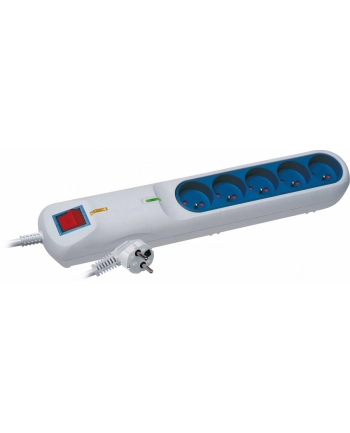 lestar Listwa przeciwprzepięciowa LF 2005, 3L, 3,0m, szara