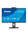 iiyama Monitor 27 '' Prolite XB2797QSNPH-B1,IPS,QHD,CAM,MIC,HDMI, DP, 4xUSB,75Hz, USB-C DOCK  96W, RJ45,KVM, 2x2W, 5MP WINDOWS HELLO, HAS 150,  350CD, 1ms - nr 22