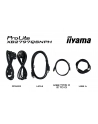iiyama Monitor 27 '' Prolite XB2797QSNPH-B1,IPS,QHD,CAM,MIC,HDMI, DP, 4xUSB,75Hz, USB-C DOCK  96W, RJ45,KVM, 2x2W, 5MP WINDOWS HELLO, HAS 150,  350CD, 1ms - nr 45