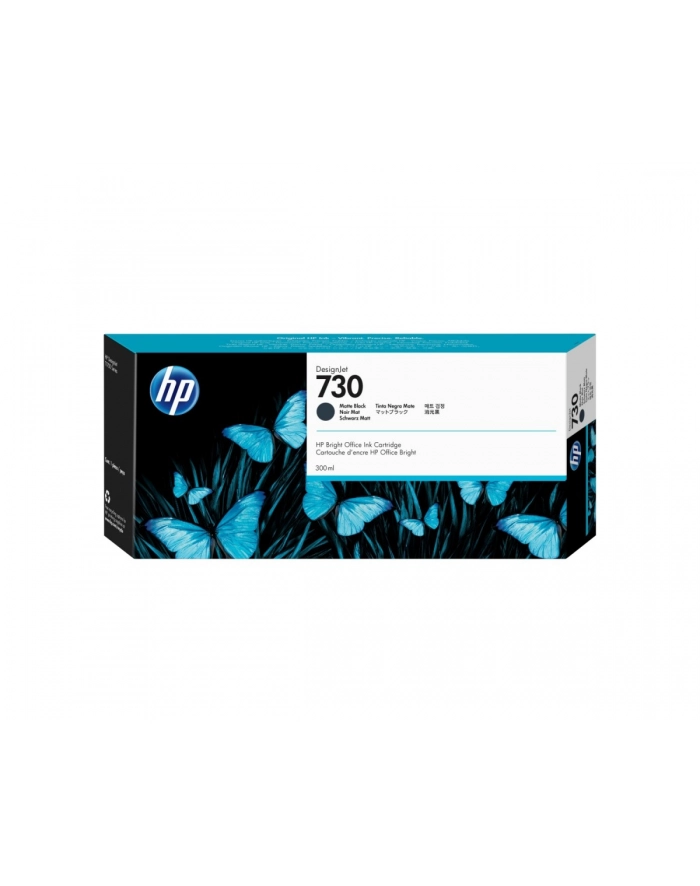 hp inc. Wkład z atramentem czarnym matowym DesignJet 730 300ml P2V71A główny