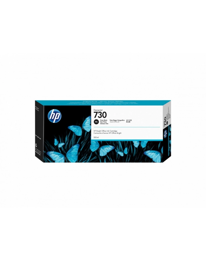 hp inc. Wkład do drukarki atramentowej  730 300ml Photo Black P2V73A główny