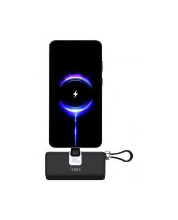Kieszonkowy powerbank TRUST Pacto 5000 mAh czarny nr 2
