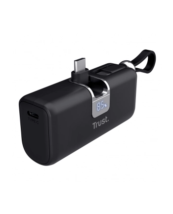 Kieszonkowy powerbank TRUST Pacto 5000 mAh czarny nr 1
