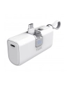 Kieszonkowy powerbank TRUST Pacto 5000 mAh biały - nr 4