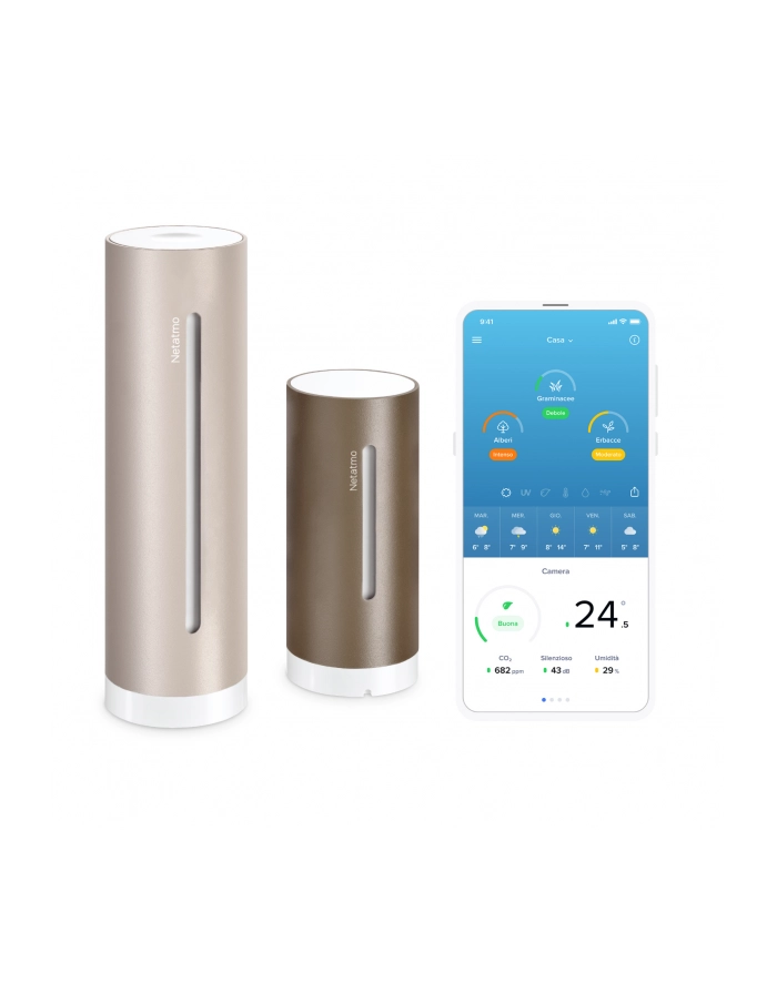 Stacja pogodowa Original Netatmo NWS-S Sand główny