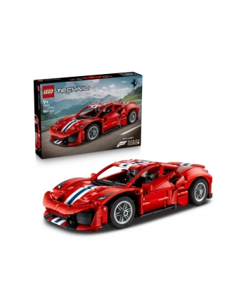 LEGO Technic 42235 - Samochód Ferrari 488 PISTA nr 1