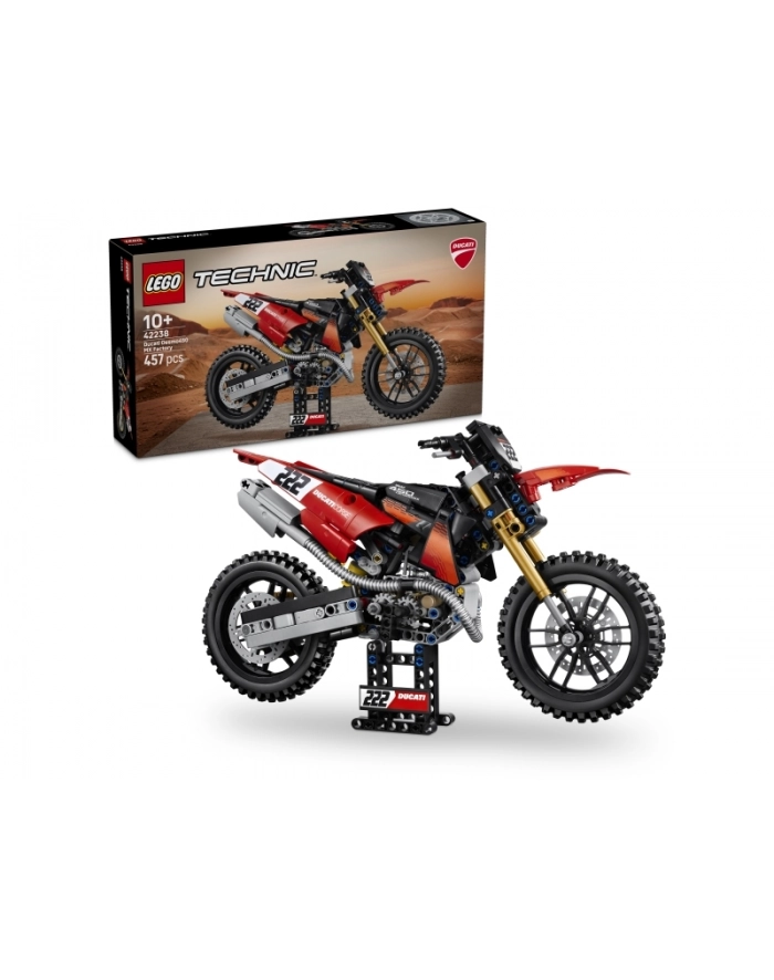 LEGO Technic 42238 - Motocykl Ducati Desmo450 MX Factory główny